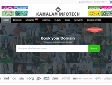 Tablet Screenshot of kamalaminfotech.com